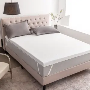 Twin 3" Gel Memory Foam Mattress Topper, Pressure Relief & Cooling Breathable Design, Premium Soft Sleep, Washable Cover, Odor-Free, CertiPUR-US Certified