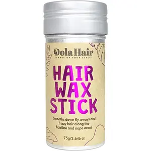 Dolahair Hair Wax Stick - Flyaway Control and Styling Pomade for Women, and Men - Hair Bun Maker and Accessories