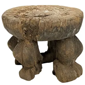 Vintage African Wooden Stool