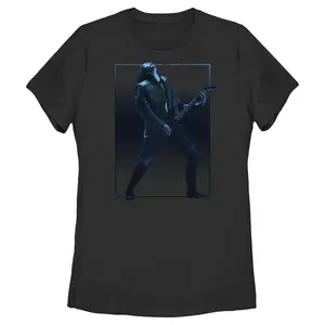 Women's Stranger Things Eddie Munson and His Guitar T-Shirt