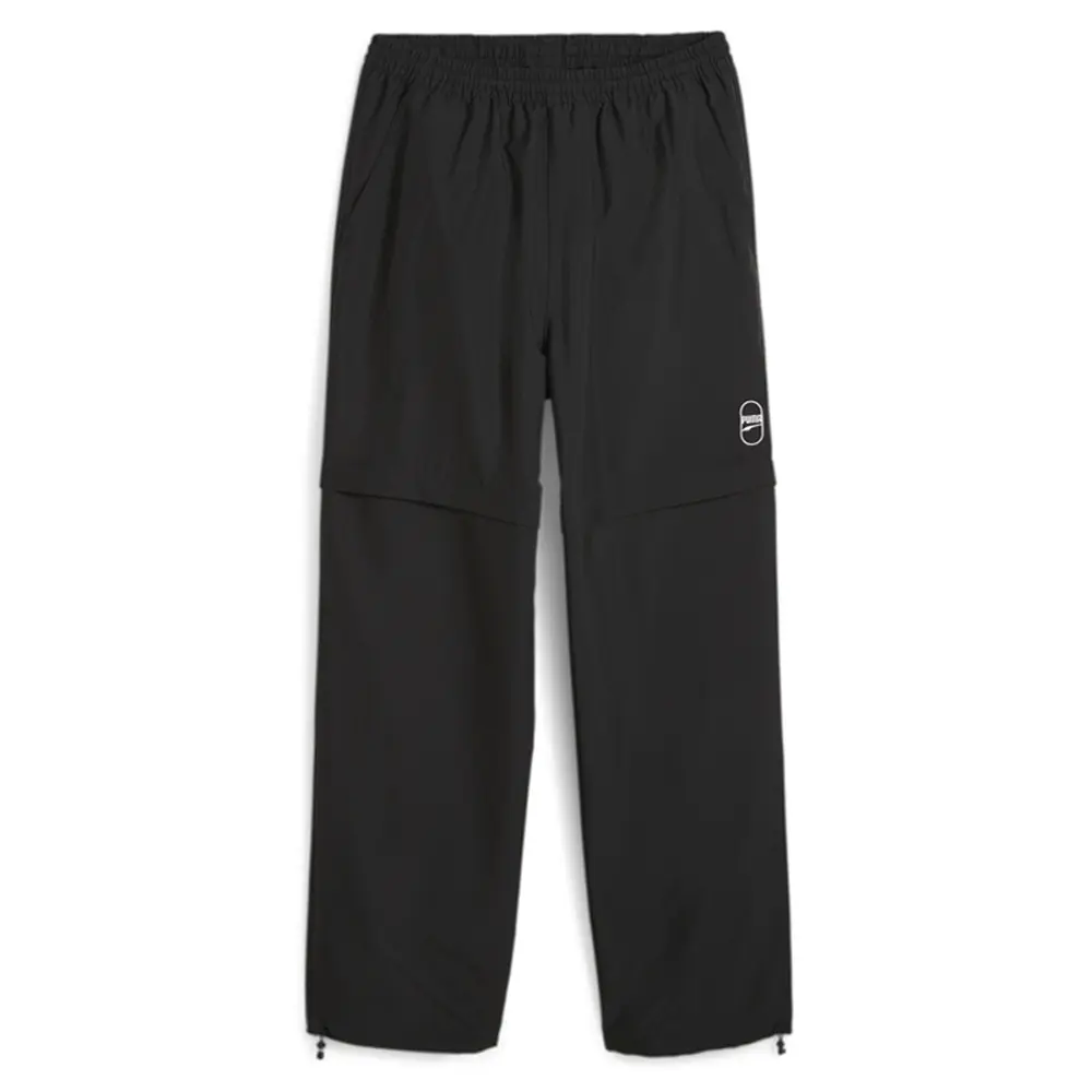 PUMA Mens Downtown 180 Zip-Off Pants Casual - Black