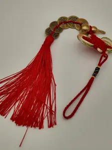Auspicious knots and happiness knots copper gourd handicrafts lanyards