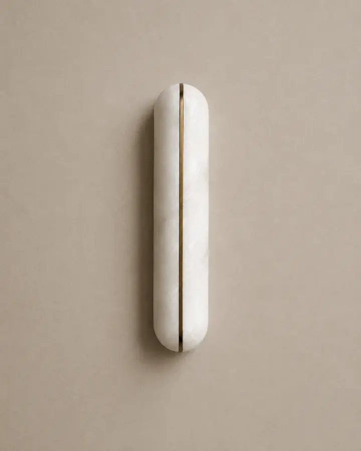 The Selah Natural Alabaster Wall Sconce