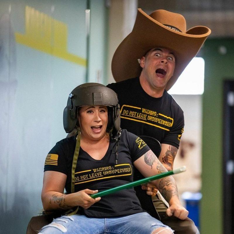 Women's Needs Supervision V-Neck T-Shirt - Black