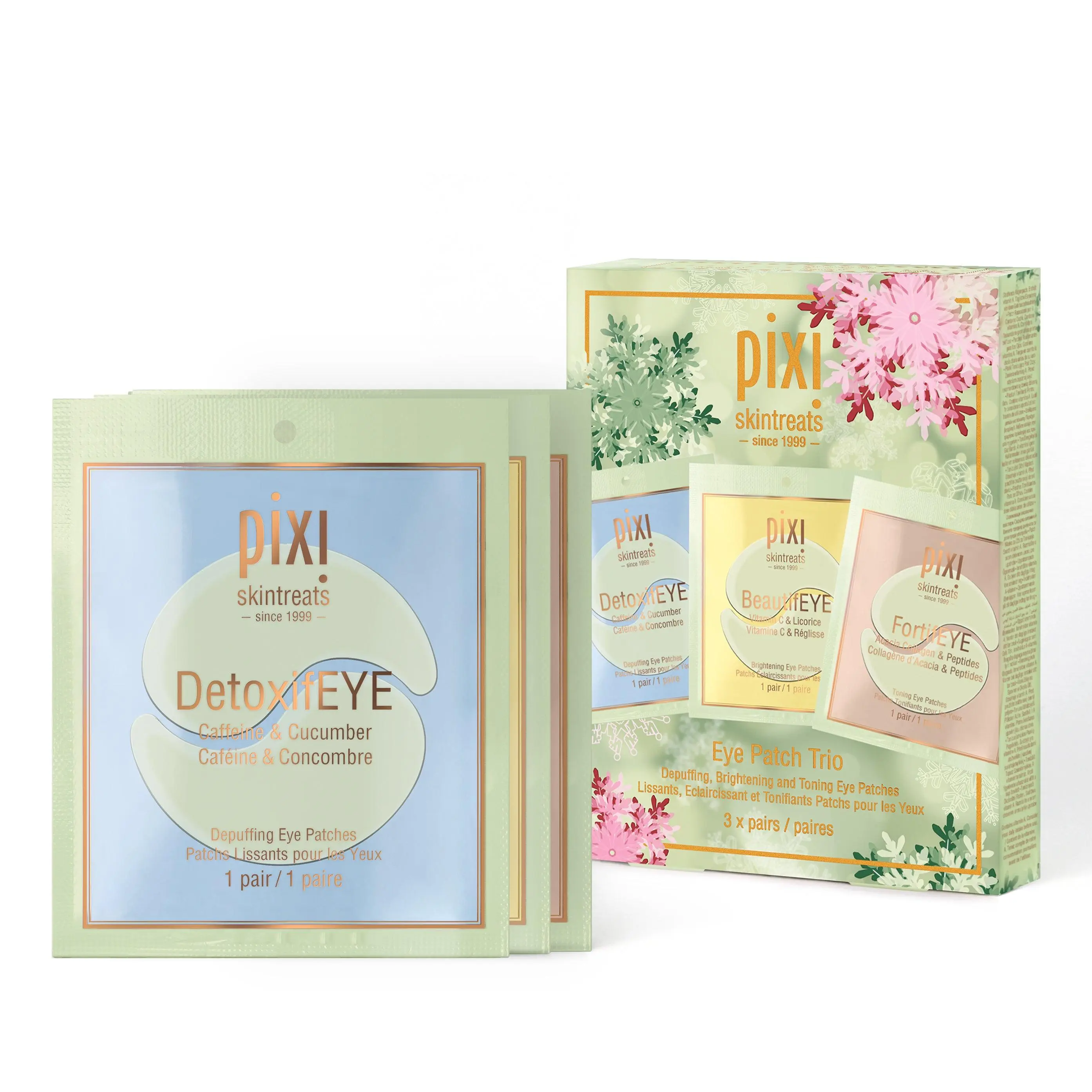 Pixi Eye Patch Trio, Skin Care Product for Selfcare, Eye Bag Remover Treatment Pixi Eye Patch Trio, Skin Care Product for Selfcare, Eye Bag Remover Treatment
