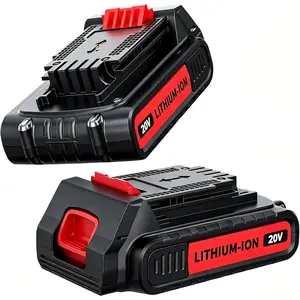 Model 4.0Ah Replacement for Black and Decker 20V  MAX LBXR20 LB20 LBX20 LBX4020 LB2X4020 LBXR2020-OPE Cordless Power Tools with Wall Mount Holder