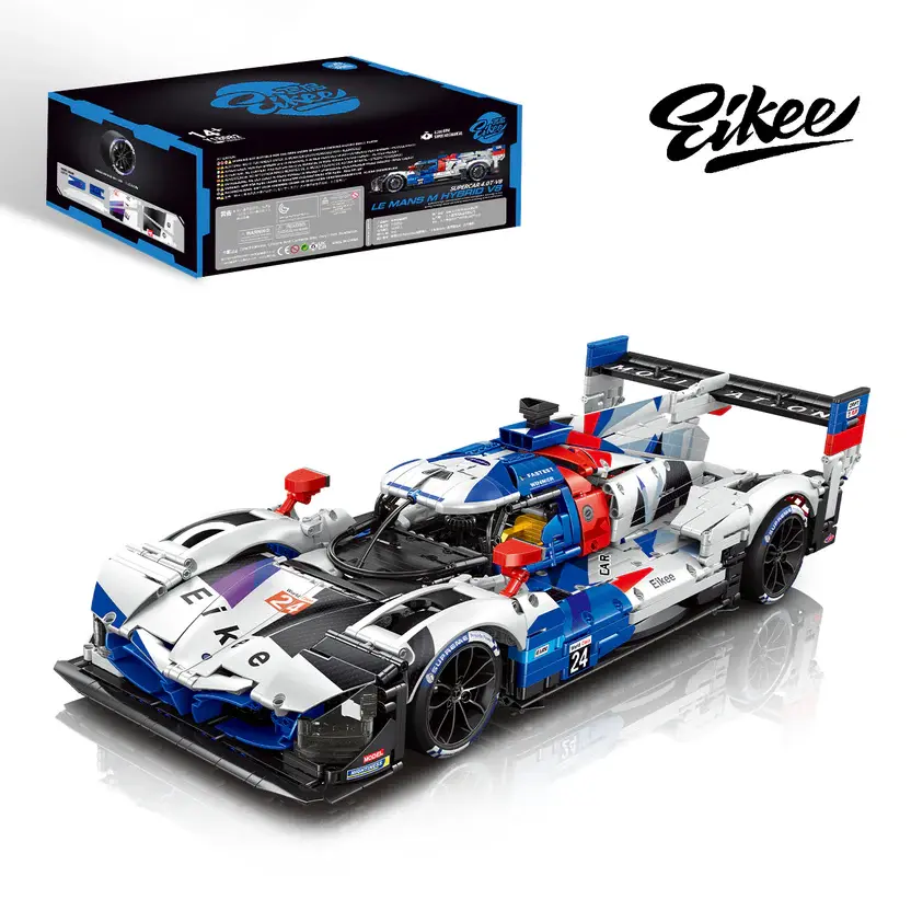 Eikee 1:8 Scale 3507pcs Supercar Collectible Building Block Gift Set, Easy to Assemble Easy Difficulty Model Kit, Birthday Gift Anniversary Gift for Room Decoration