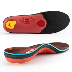 VALSOLE 250+ lbs Plantar Fasciitis High Arch Support Insole for Men Women,Heavy Duty Support Pain Relief Orthotics Insert,Relieve Flat Feet,High Arch,Foot Pain,Standing All Day Boot Work Shoe Insole