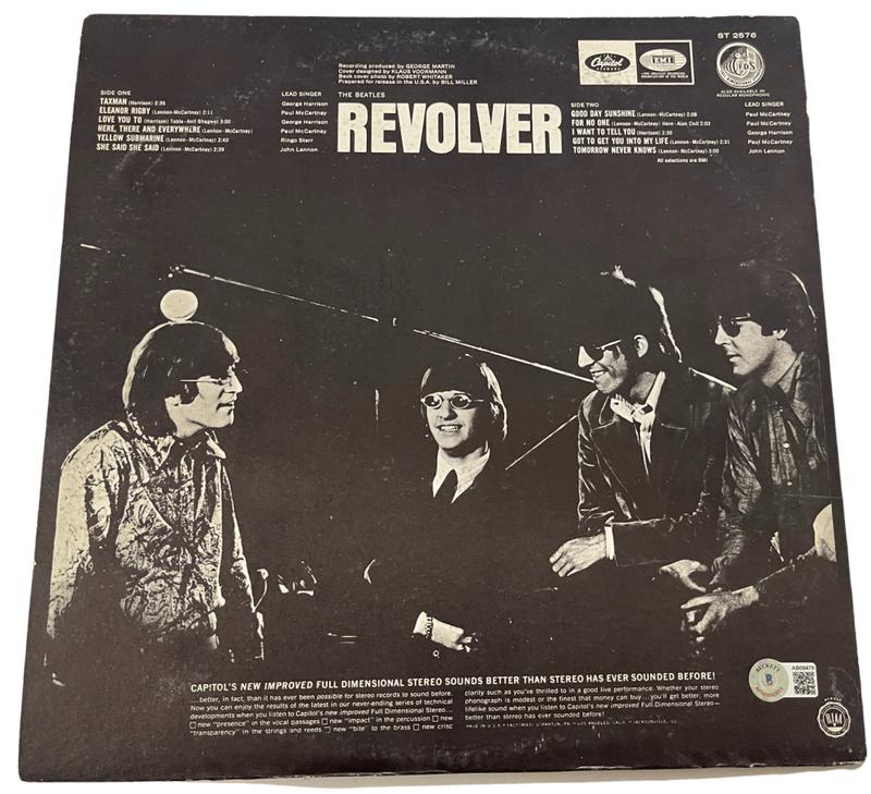 Paul McCartney of The Beatles Authentic Autographed Vinyl Record