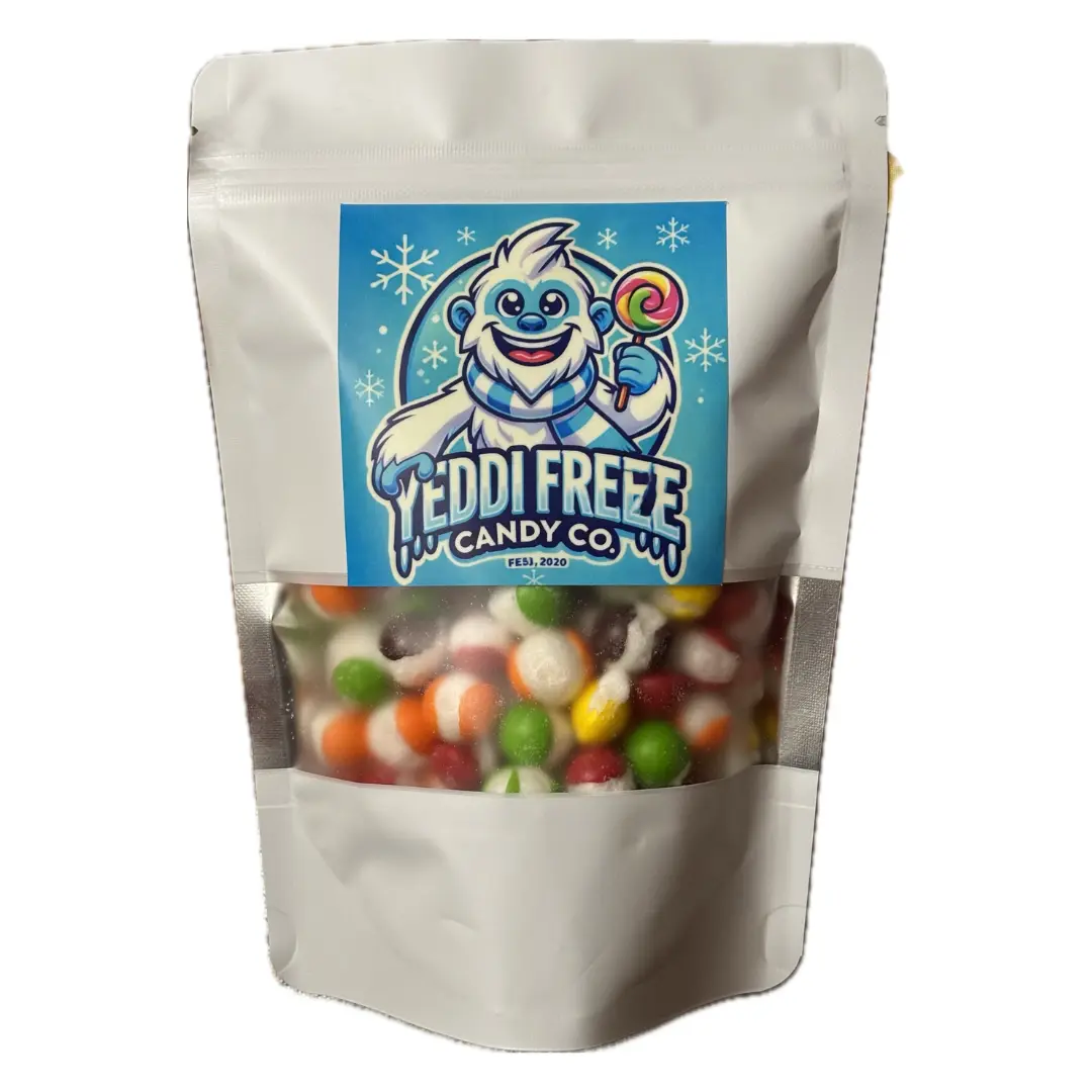Rainbow Candy -  Skittles Snack Candies  Freeze-Dried candy Strawberry Grape lime orange freeze dried skittles skittles  pop'd candy