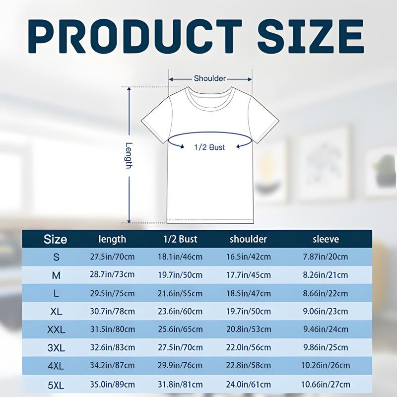 Custom White & Black Double-Sided Personalized T-Shirt - Custom Logo/Graphic Printing on Front & Back, Unisex Short Sleeve Cotton Tee with Your Own Photo/Text, Comfortable Casual Attire for Men & Women, Promotional Events, Team Uniforms, All-Season Casua