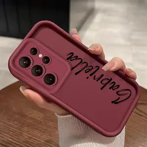 Phone Case: Custom Cursive Name Phone Case - Personalized Signature Design for Samsung S21 5G S25 Plus Samsung S23+ S22 Ultra 5G Samsung S23 Ultra S24 FE Samsung S23 S22+ 5G Samsung S26 ULTRA Samsung S23 FE S20 FE S24 Plus S26 Plus S26 S24 Ultra S25