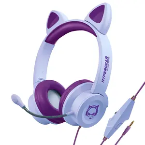 Hypergear Kombat Kitty Gaming Headset - Immersive Sound with Detachable Mic