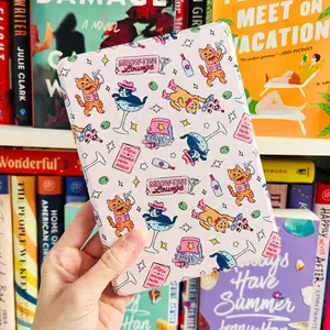 Meowtini Lounge Clearback Kindle Case