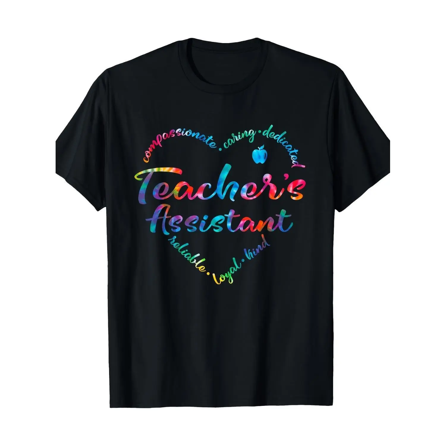 Tie-Dye Teacher's Assistant Class Appreciation Teaching School T-Shirt