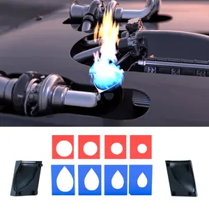 90/180 Teardrop Exhaust Pipe Template, Heavy-Duty Marker Tool for 2-4 Inch Custom Tips