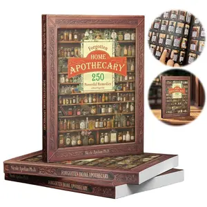 2026 Forgotten Home Apothecary: 250 Powerful Natural Herbal Remedies Book, Vintage Home Pharmacy Guide by Dr. Nicole Apelian, Full Color Illustrated Holistic Wellness Recipes for Family, Off-Grid & Emergency Home Healing