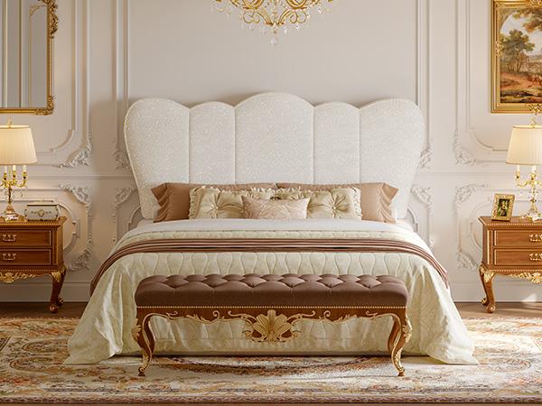 Pinmoco Upholstered Headboard, Soft Chenille Fabric Crown-Shaped Headboard with Adjustable Height Metal Legs【Headboard Only】 Pinmoco Upholstered Headboard, Soft Chenille Fabric Crown-Shaped Headboard with Adjustable Height Metal Legs【Headboard Only】