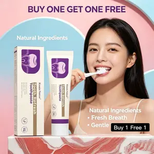 Kreain Natural Toothpaste, cleans teeth, freshens breath, inhibits bacteria and protects gums, relieves tooth sensitivity