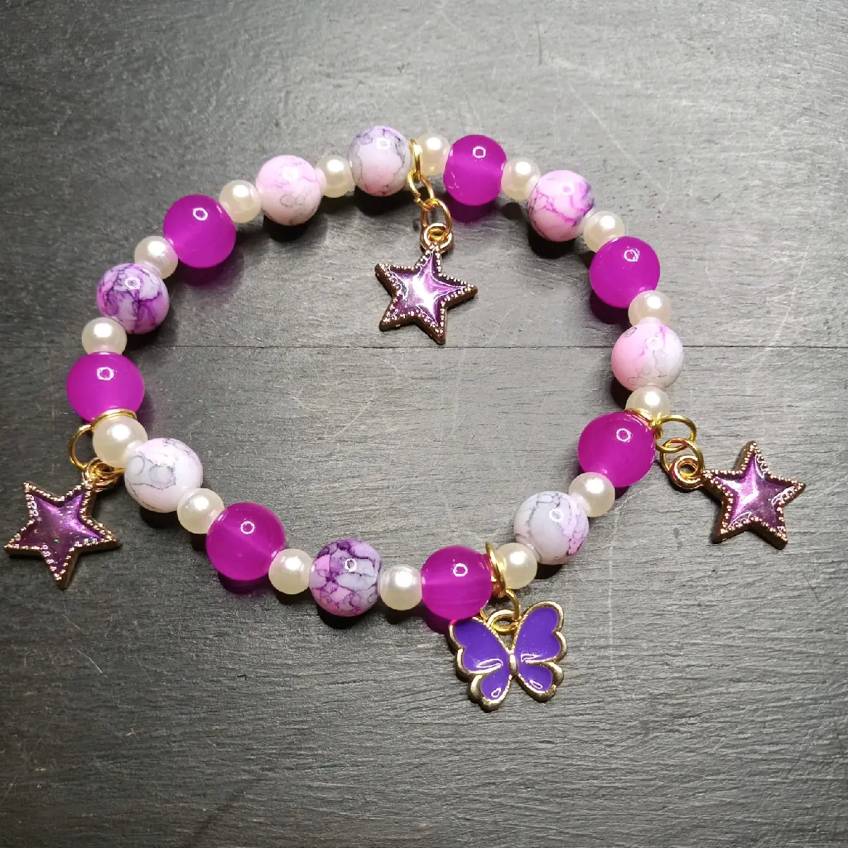 Rockstar beaded bracelet