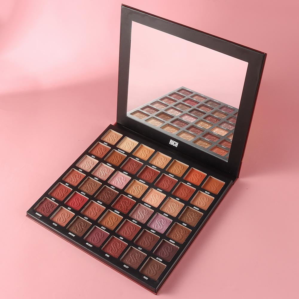 Waterproof Multi Color Eyeshadow Palette Viral Summer Makeup Trendy Party Gift Highly Pigmented Long Lasting and Easy to Blend Cosmetic