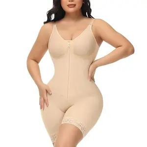 M MYODRESS Shapewear for Women Tummy Control   High Compression Garment Butt Lifter Shapewear with Zipper