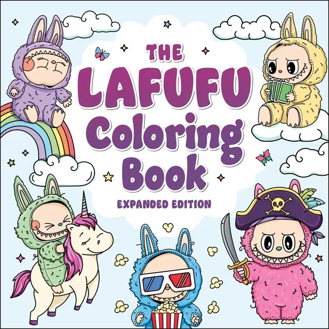 The Lafufu Coloring Book: Expanded Edition by Adams Media (Paperback)