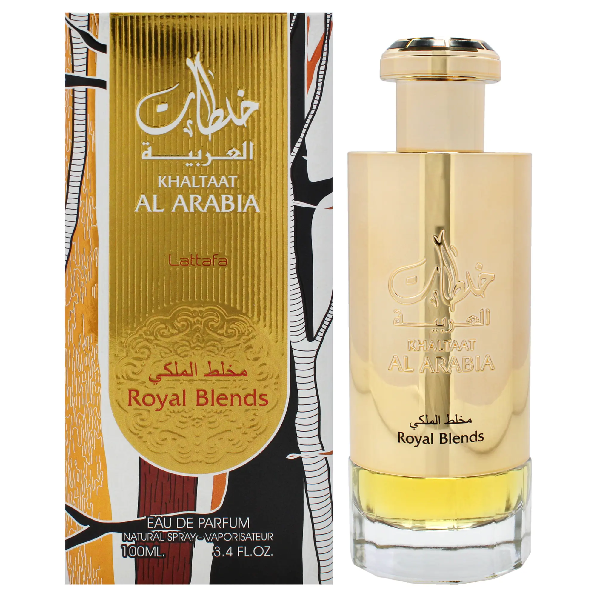 Khaltaat Al Arabia - Royal Blends by Lattafa for Unisex - 3.4 oz EDP Spray