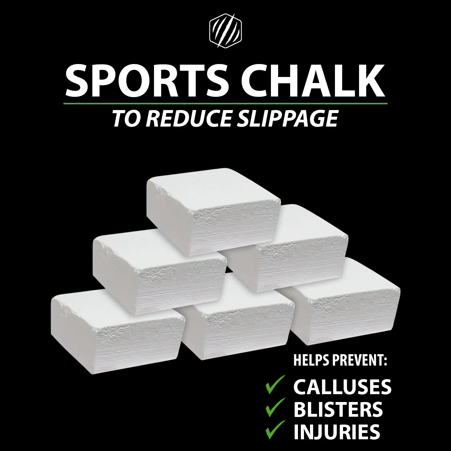 Bear KompleX Sports Chalk, High-Grip Powder for Weight Training, Fitness & Outdoor Workouts