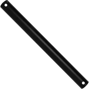 12 Inch Not Threaded Ceiling Fan Extension Downrod 1 Inch Outside Diameter Black