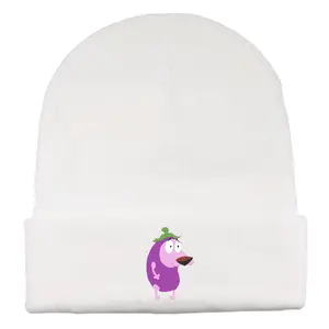 Courage the Cowardly Dog Embroidery Beanie