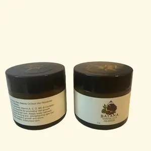 Batana Garden Oils - Raw Batana Oil for Hair Growth 100% Pure Organic 2oz from Honduras for Thick Strong Natural Hair Care Moisturizing Aroma Enhances Shine Combats Dryness - Haircare