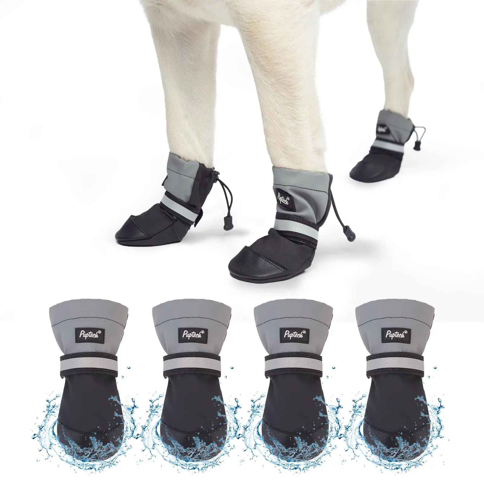 Aero-Grip™ | Waterproof Dog Boots for Medium & Large Dogs