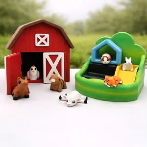 Mini Desk Pet Playset with Pocko Pets
