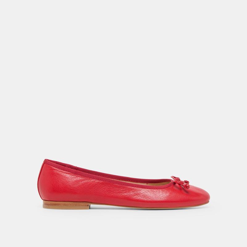 Dolce Vita RITLA BALLET FLATS CHERRY LEATHER