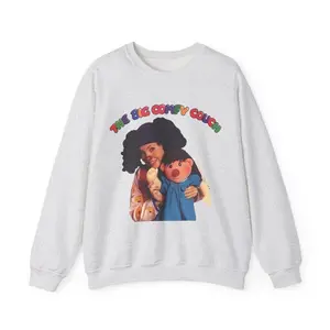The Big Comfy Couch Retro Tv Loonette And Molly Say Hi Unisex Crewneck Sweatshirt