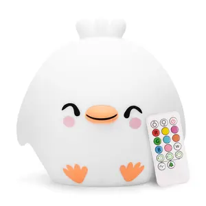 LumiPets Chick Nightlight for Kids Nursery Decor Boys and Girls Bedroom with Remote and Tap Control