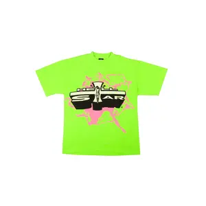 Jesus Emblem T-Shirt "Lime / Neon Green" HSR111
