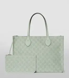 Pre-owned GUCCI canvas Shoulder Bags Ophidia Large Tote Bag