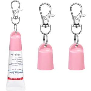 2 Pcs Keychain Holder for Aquaphor Lip Repair- Polypropylene Cap Accessory - Fit Lip Balm Keychain