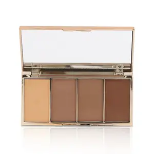 Beau Babe Beauty Sculpting Contour Palette - Flawless Finish Contour Face Palette with All Shades for Sculpting Defining Highlighting Features - Makeup & Bronzer Cosmetic