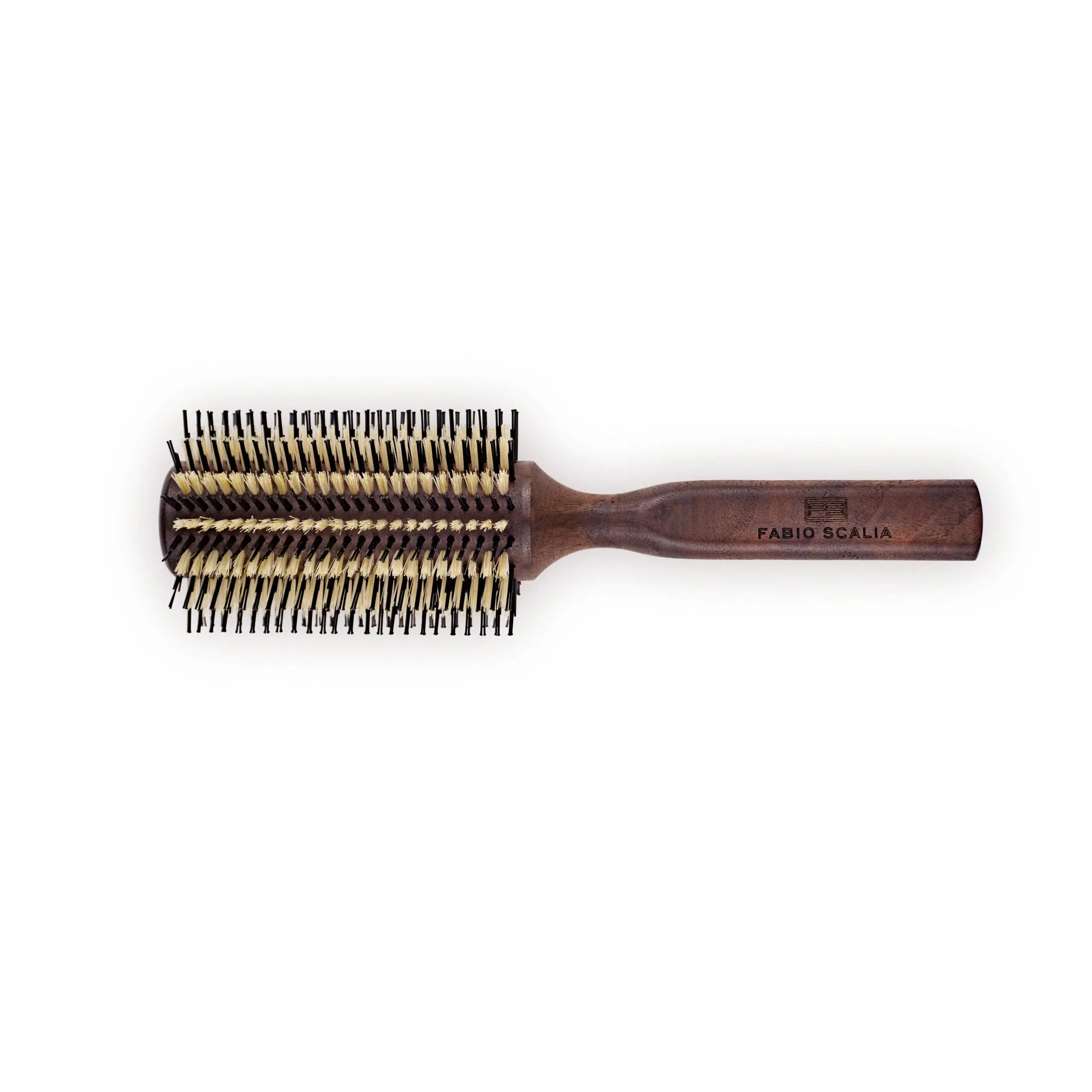 La Mora Double Bristle Round Hair Brush - Beauty & Personal Care Haircare Styling Tool