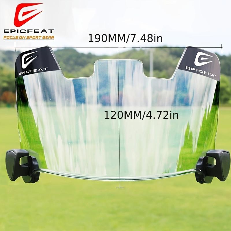 Football Visor, visor for helmet football，Clear Anti-fog property，football accessories，football gear，Flat Lens Technology,Fits Youth and Adult Football Helmets