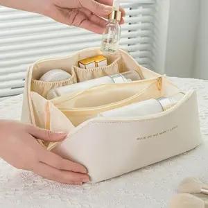 Large Capacity Multi-functional Cosmetic Bag Women's Portable Ins Premium Sense Waterproof Travel Toilet Bag Cosmetic Storage Bag