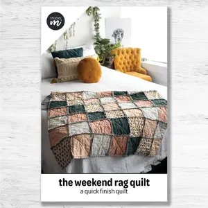 Weekend Rag Quilt Pattern | Studio M Squared