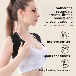 Durable Invisible Posture Strap for Men & Women, Adjustable Shoulder Support for Fitness, Office & Home Workouts Back Brace Back Straightener