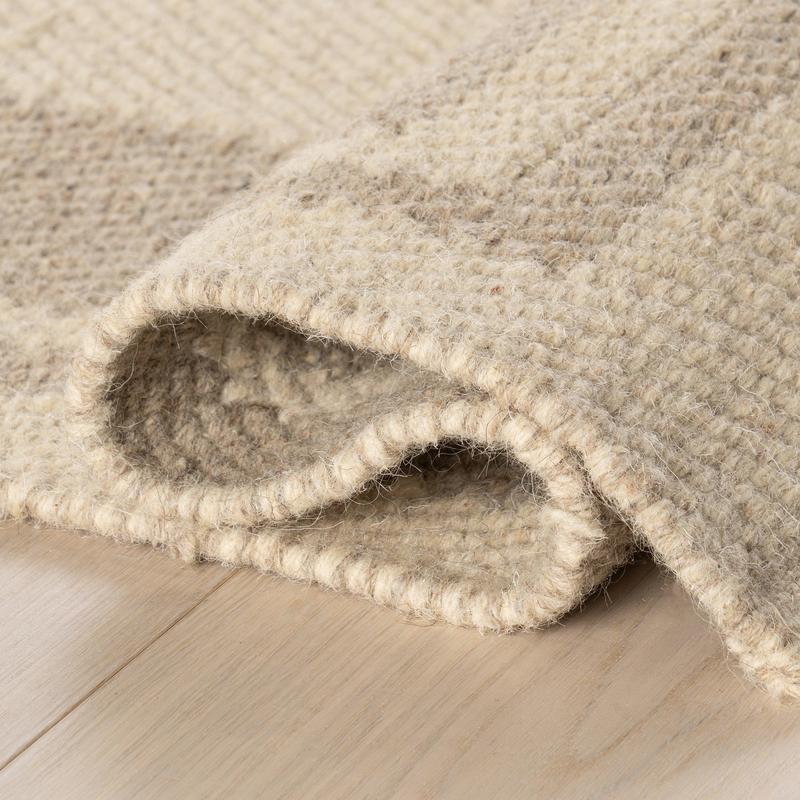 Nate Berkus Canon Bordered Wool Cozy Area Rug