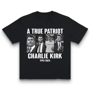 Charlie Kirk T-shirt, Sweatshirt, Gift For Him Her Made In USA For Women For Men [180G 100% cotton, lightweight and breathable, soft and comfortable]
