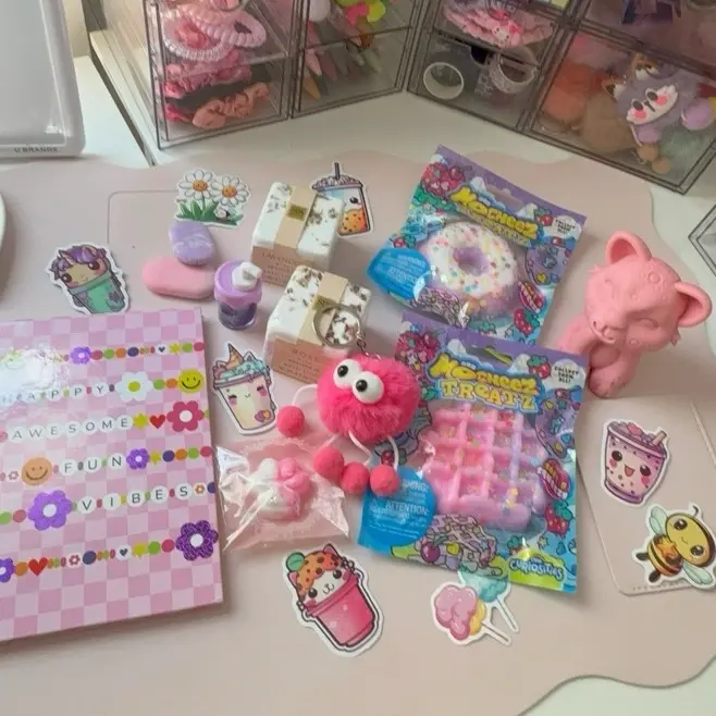 $10 Kawaii Mystery Scoop Box | 8+ Cute Surprise Gifts, Plush, Stationery & More!