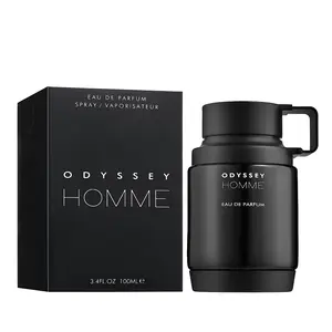 Armaf Odyssey Homme Black for Men Eau de Parfum Spray, 3.4 Ounce